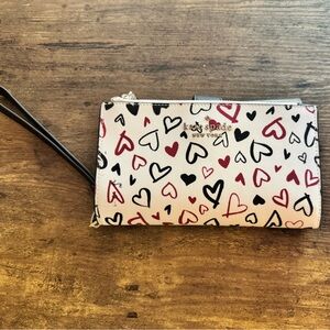 Kate Spade heart phone wallet